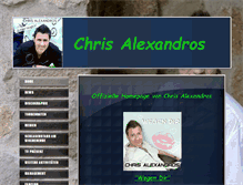 Tablet Screenshot of chris-alexandros.de